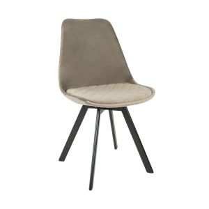 Kick schalenstuhl Soof - Taupe