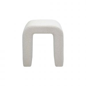 Kick Pouffe Ylva - Weiß