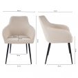 Kick Esszimmerstuhl Maud - Beige