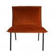 Kick Sessel Velvet Lola – Orange