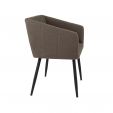 Kick Esszimmerstuhl Liv Bouclé - Braun