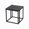 Kick Beistelltisch Anna 45x45 - Schwarz