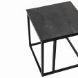 Kick Beistelltisch Anna 45x45 - Schwarz