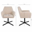Kick Drehstuhl Viktor Boucle - Beige