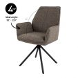 Kick Esszimmerstuhl Lex - Taupe