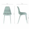 Kick Designerstuhl Yara - Pistazie