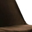 Kick Schalenstuhl - Kaffeebraun