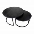 Kick Couchtischset Felix - Schwarz