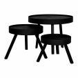 Kick Couchtischset Job - Schwarz