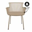 Kick Gartenstuhl Otis - Weiss - Beige