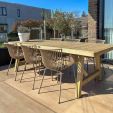 Kick Gartenstuhl Otis - Weiss - Beige