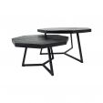 Kick Couchtischset Hexagon - Schwarz