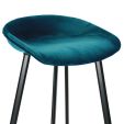 Kick Barhocker Finn - 80cm - Blau