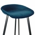 Kick Barhocker Finn - 80cm - Dunkelblau