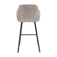 Kick Barhocker Lynn - Grau