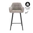 Kick Barhocker Lynn - Grau