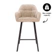 Kick Barhocker Lynn - Champagner