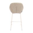 Kick Barhocker Nolan - Taupe