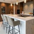Kick Barhocker Yoni - Taupe
