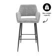Kick Barhocker Youri - Grau