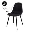 Kick Esszimmerstuhl Noor - Schwarz
