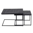 Kick Couchtischset Muse - Schwarz