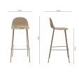 Kick Garden Barhocker Ciro - Beige