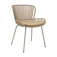4er Set Kick Gartenstuhl Lot - Beige