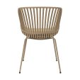 4er Set Kick Gartenstuhl Lot - Beige