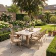 4er Set Kick Gartenstuhl Lot - Beige