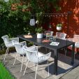 Kick Gartenstuhl Otis - Weiss - Beige