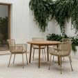 Kick Gartenstuhl Otis - Weiss - Beige