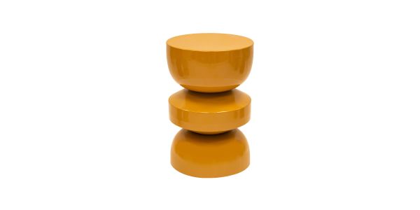 Kick Beistelltisch Esra - Ockergelb