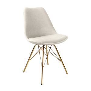 Kick Schalenstuhl - Elfenbein