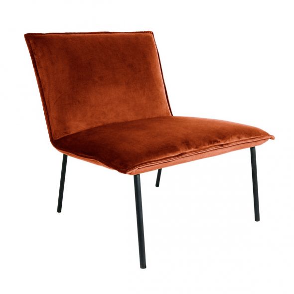 Kick Sessel Velvet Lola – Orange