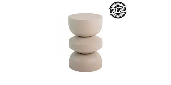 Kick Beistelltisch Fos - Beige