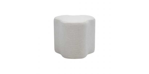 Kick Pouffe Mira - Weiß