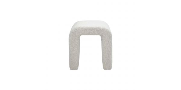 Kick Pouffe Ylva - Weiß