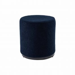 Kick Pouffe Teddy - Dunkelblau