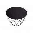 Kick Couchtisch Vico - 60 cm - Schwarz