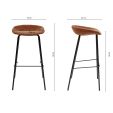 Kick Barhocker Riga - 80cm - Terra
