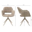 Kick Drehstuhl Owen - Beige
