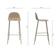 Kick Garden Barhocker Ciro - Beige