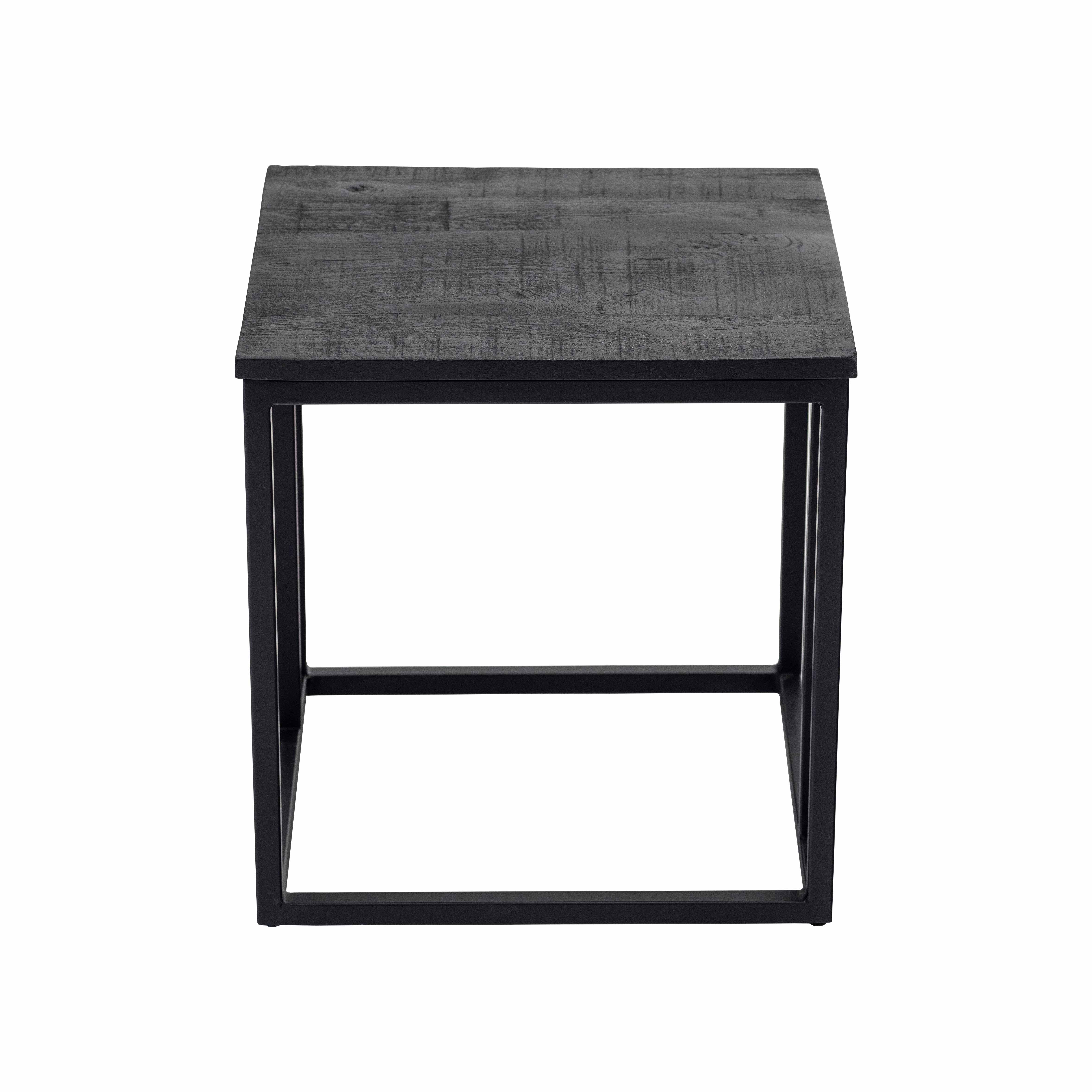 Kick Collection Kick Beistelltisch Anna 45x45 - Schwarz