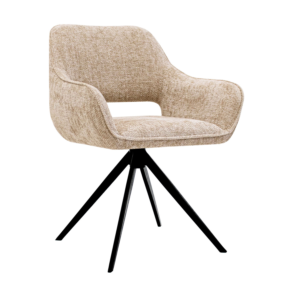 Kick Collection Kick Drehstuhl Nori - Champagner