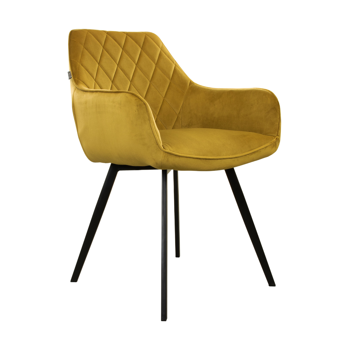 Kick Collection Kick Esszimmerstuhl Karl Velvet - Gold