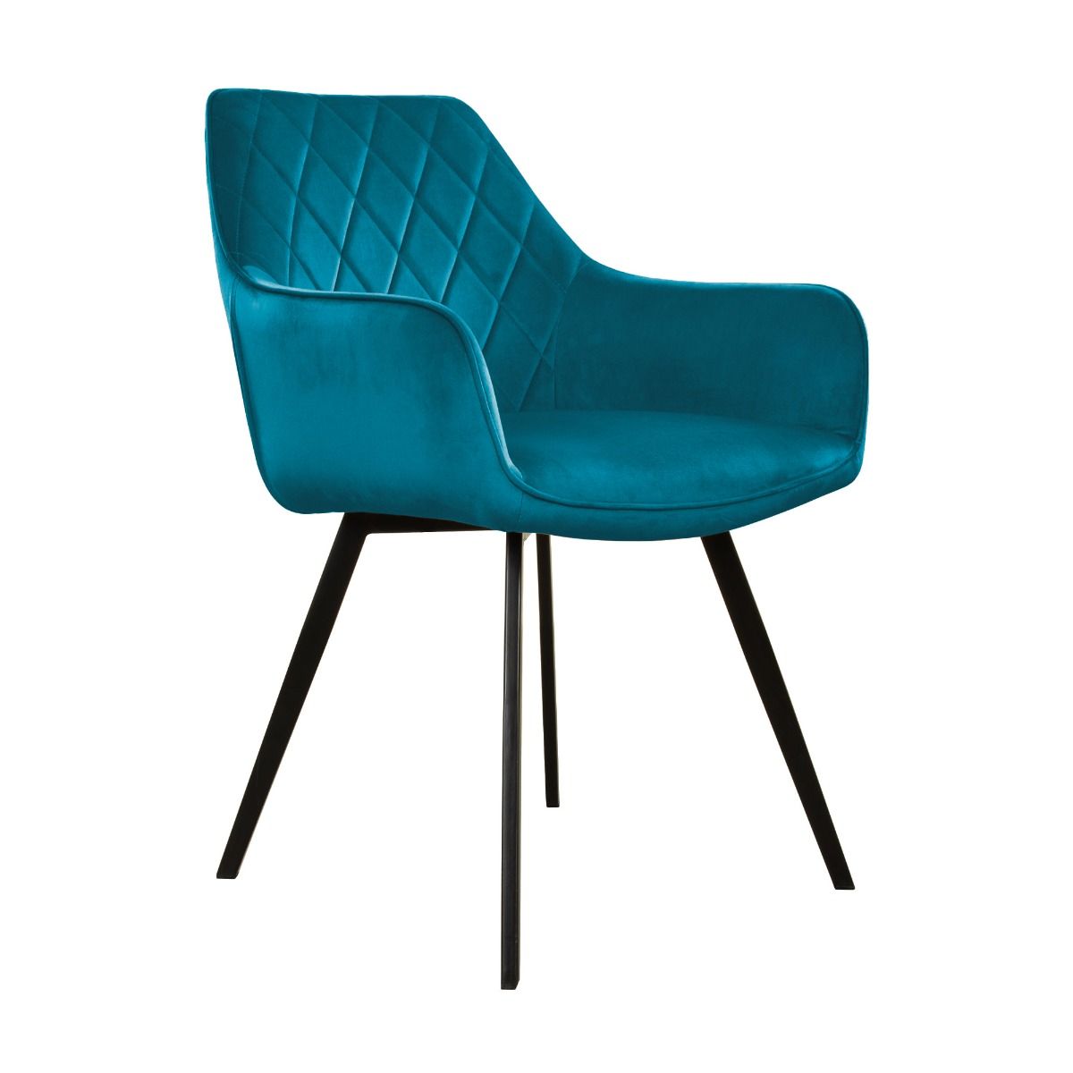 Kick Collection Kick Esszimmerstuhl Karl Velvet - Blau