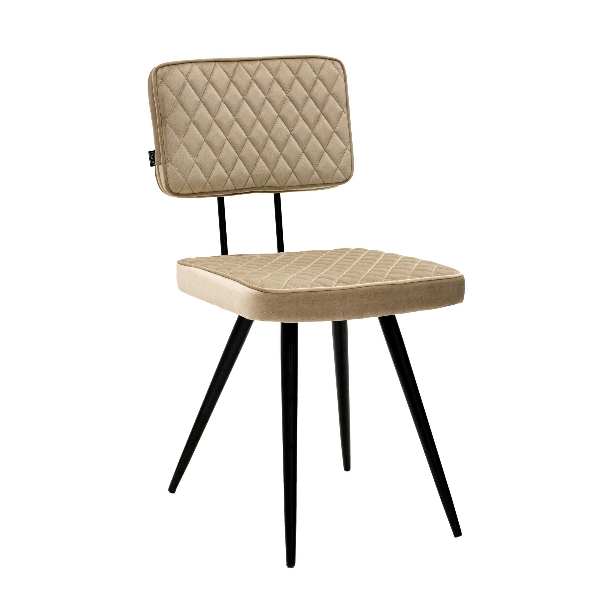 Kick Collection Kick Esszimmerstuhl Toby - Champagner
