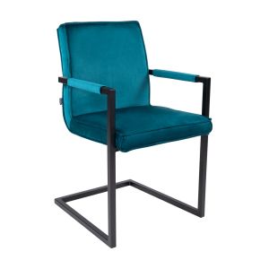 Kick eetkamerstoel JIM - Velvet Blauw