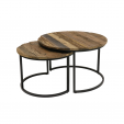 Kick salontafel set - Kira Zwart Frame
